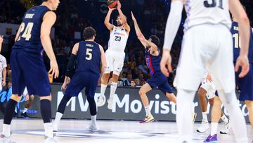 Sergio Llull, en la Supercopa ante el Barça.