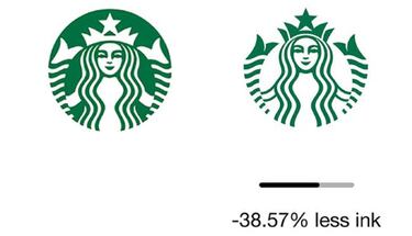 Así serían los logos de marcas conocidas si fueran ecológicos