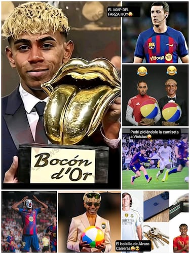Lamine Yamal, protagonista de los memes más divertidos de El Clásico