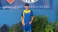 Es chileno, mide 1.87 y Cruzeiro lo fichó con 14 años: “Me veo mucho futuro”