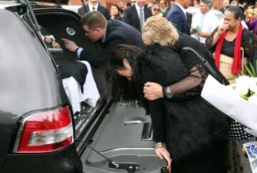 Funeral de la leyenda de los All Blacks Jonah Lomu.