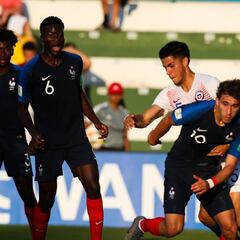 La brutal diferencia ofensiva entre la Roja y Francia en el debut