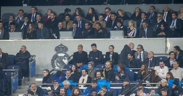 River-Boca: VIPs at the Bernabéu to watch the Copa Libertadores final