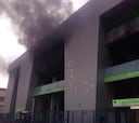 Incendio en el estadio del Saint-Etienne antes de recibir al Lyon