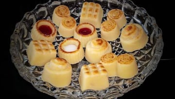 El mazapán se puede hacer con muchas formas