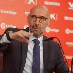 Cumbre por Monchi en el Sánchez Pizjuán