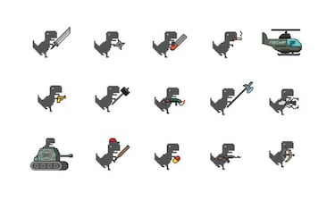 Trucos Chrome: cómo poner objetos al juego del dinosaurio