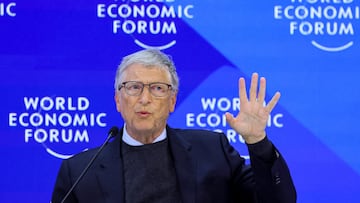 Bill Gates, Co-Chair of Bill & Melinda Gates Foundation attends the 54th annual meeting of the World Economic Forum in Davos, Switzerland, January 17, 2024. REUTERS/Denis Balibouse