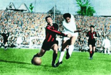 Real Madrid - Milán. Gol 2-2 En el minuto 79 el Real Madrid consiguió un nuevo empate. Fue Rial, al culminar una internada de Joseíto