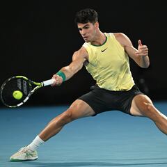 Alcaraz - Sonego: horario, TV, dónde y cómo ver la segunda ronda del Open de Australia