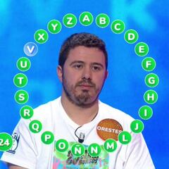 El fallo de Orestes que le ha privado del histórico bote de ‘Pasapalabra’