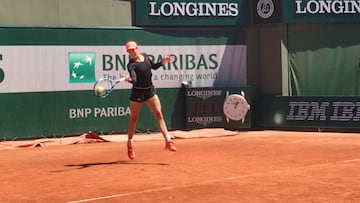 Muguruza: la campeona prepara su defensa del t¨ªtulo en Par¨ªs