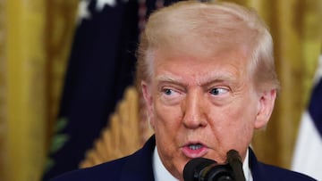 Donald Trump, presidente de los Estados Unidos de América.