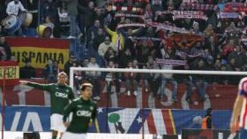 <b>APOYO. </b>El Atlético siempre se ve apoyado desde la grada