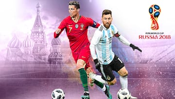 La comparación de Cristiano y Messi con sus selecciones