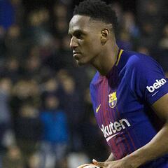 Las cuentas de Yerry Mina para salir campeón con Barcelona