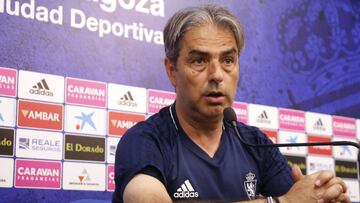 Natxo González en el Zaragoza.