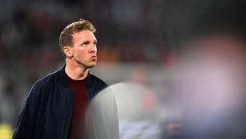 Julian Nagelsmann, entrenador del Bayer de M&uacute;nich, durante un partido.