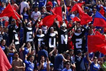 U. de Chile vs UC, en imágenes