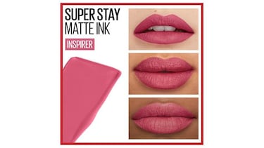 El labial Maybelline favorito de Amazon tiene acabado mate y un color intenso
