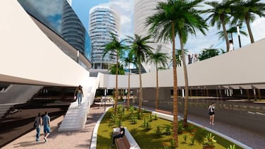 Nuevas imágenes del proyecto urbanístico que irá en Mestalla