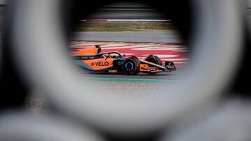 Daniel Ricciardo (McLaren MCL36). Barcelona, Espa&ntilde;a. F1 2022.
