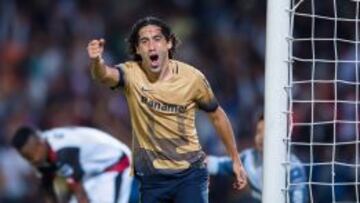 Matías Britos anotó un par en la victoria de Pumas.