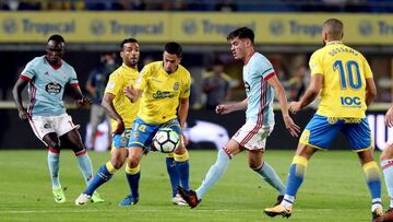 Jozabed, durante el partido contra Las Palmas.