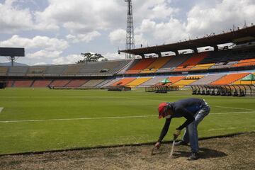 Independiente Medellín será el primer equipo antioqueño en volver a la competición oficial después del parón por el covid-19. Los de Bobadilla recibirán en el Atanasio Girardot al Caracas de Venezuela. Así luce el escenario para este partido. 