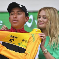 Bernal defiende el amarillo y Lampaert vuela en la crono