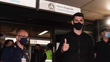 Morata ya está en Turín