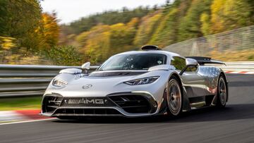 Mercedes-AMG One rompe récord en Nürburgring; es el auto de producción más rápido