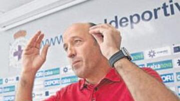 <b>CONTENTO. </b>Lotina sacó muchas lecturas positivas del partido de Valladolid.