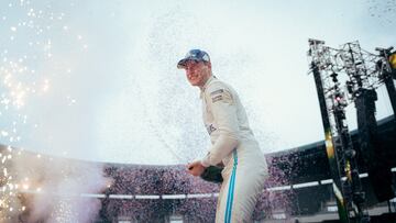 Vandoorne celebra el título de la Fórmula E.