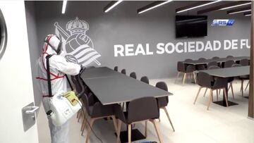 El protocolo de la Real Sociedad, nos la adelanta en este vídeo