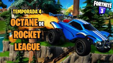 D&oacute;nde encontrar el Octane de Rocket League en Fortnite Temporada 4: todas las ubicaciones