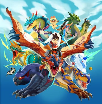 Ilustración - Monster Hunter Stories (3DS)