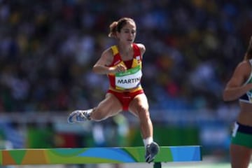 La española Diana Martín fue eliminada al acabar duodécima de su serie en los 3.000 obstáculos