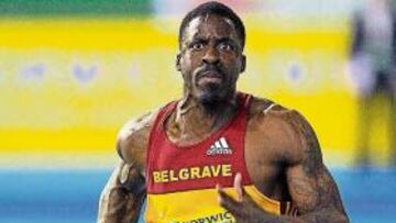 <b>MASA DE MÚSCULOS. </b>El británico Dwain Chambers se presentará así pasado mañana en Valencia.