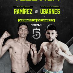 Cartelera de boxeo para el fin de semana del 14 al 16 de marzo