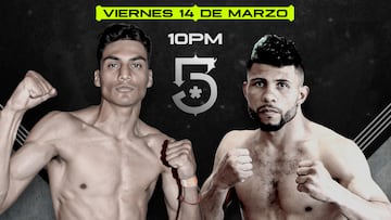 Cartelera de boxeo para el fin de semana del 14 al 16 de marzo