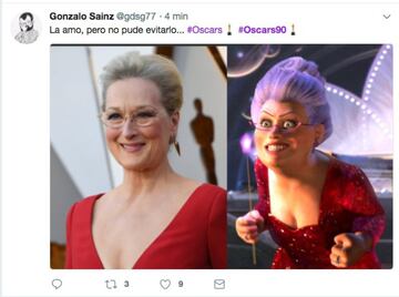 Los memes más divertidos sobre los Oscars 2018