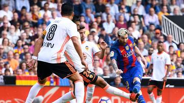 Messi anotó el 0-1.