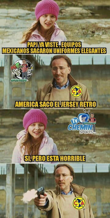 Los memes se burlan de los nuevos uniformes de Liga MX