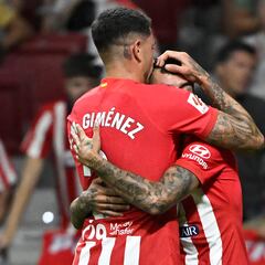 Giménez, baja ante el Feyenoord