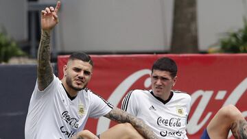 Mauro Icardi se sum&oacute; hoy al respaldo que le hab&iacute;a brindado Sergio Romero a Lionel Scaloni, el entrenador interino del seleccionado argentino de f&uacute;tbol.