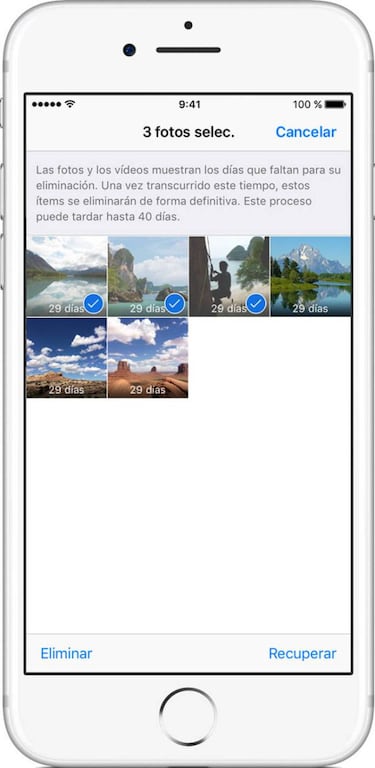 Cómo recuperar una foto borrada en el iPhone