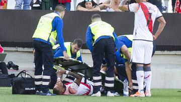 Bebé, tras el momento de la lesión.