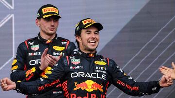 Max Verstappen reconoce el nivel de Checo Pérez luego de su triunfo en Baku
