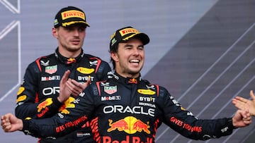 Max Verstappen reconoce el nivel de Checo Pérez luego de su triunfo en Baku